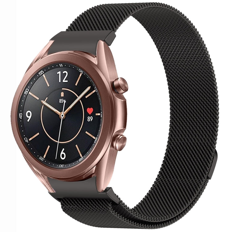 Bracelet de montre en métal magnétique style bouton Milan, pour Samsung Galaxy Watch 6 Classic, pour Samsung Galaxy Watch5 / 5 Pro, pour Samsung Galaxy Watch4 / 4 Classic 46mm, pour Samsung Galaxy Watch3 41mm