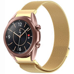 Bracelet de montre en métal magnétique style bouton Milan, pour Samsung Galaxy Watch 6 Classic, pour Samsung Galaxy Watch5 / 5 Pro, pour Samsung Galaxy Watch4 / 4 Classic 46mm, pour Samsung Galaxy Watch3 41mm