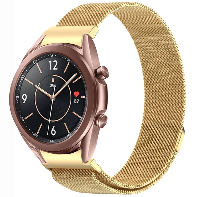 Bracelet de montre en métal magnétique style bouton Milan, pour Samsung Galaxy Watch 6 Classic, pour Samsung Galaxy Watch5 / 5 Pro, pour Samsung Galaxy Watch4 / 4 Classic 46mm, pour Samsung Galaxy Watch3 41mm