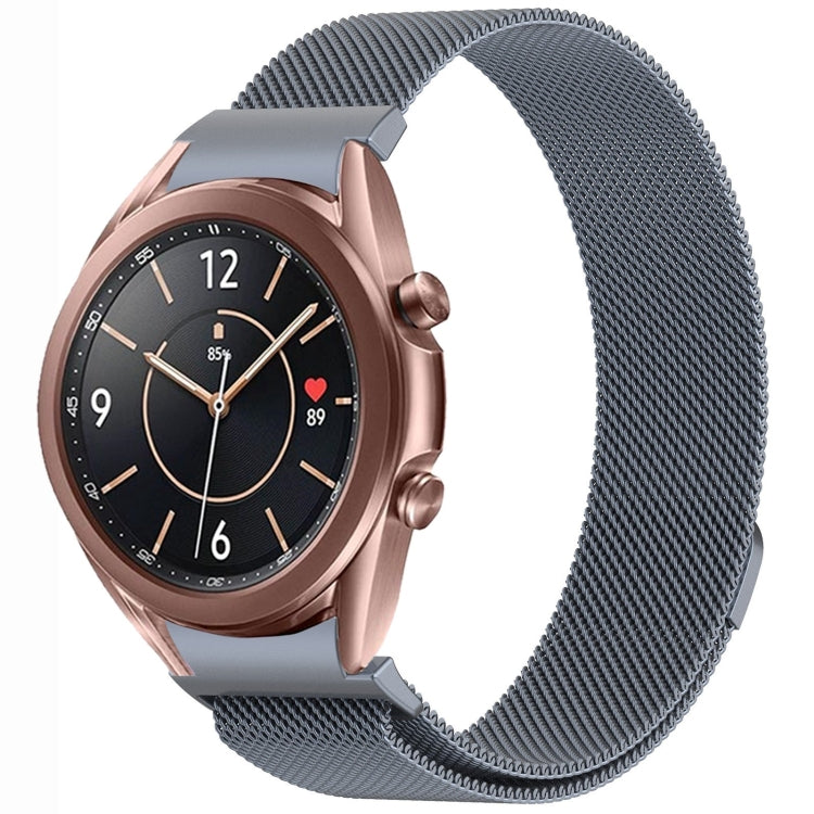 Bracelet de montre en métal magnétique style bouton Milan, pour Samsung Galaxy Watch 6 Classic, pour Samsung Galaxy Watch5 / 5 Pro, pour Samsung Galaxy Watch4 / 4 Classic 46mm, pour Samsung Galaxy Watch3 41mm