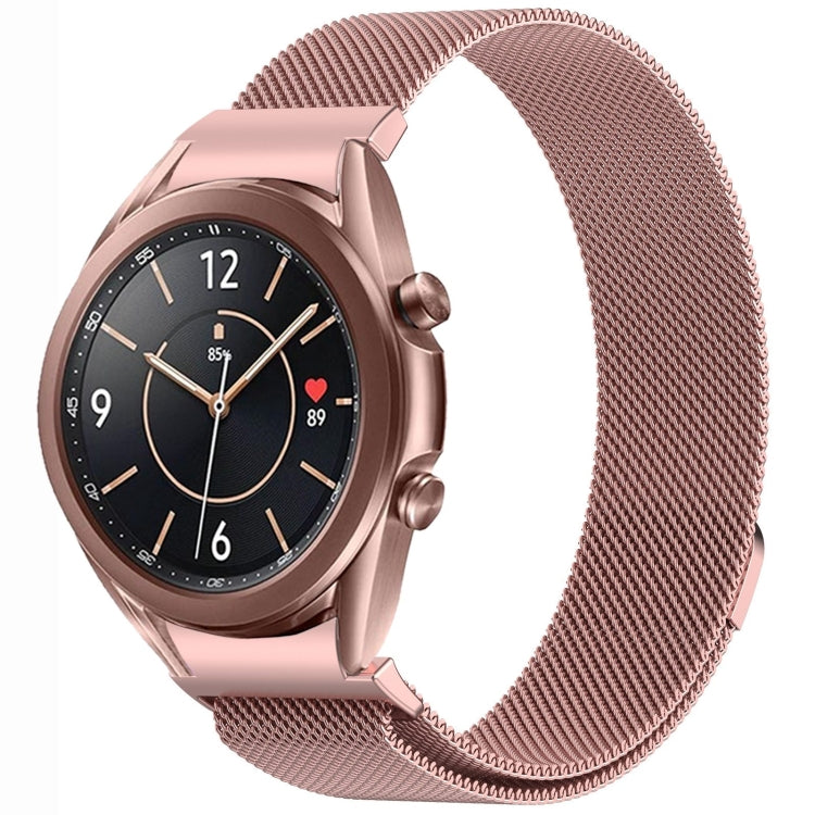 Bracelet de montre en métal magnétique style bouton Milan, pour Samsung Galaxy Watch 6 Classic, pour Samsung Galaxy Watch5 / 5 Pro, pour Samsung Galaxy Watch4 / 4 Classic 46mm, pour Samsung Galaxy Watch3 41mm