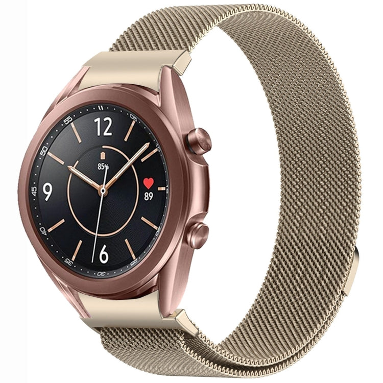 Bracelet de montre en métal magnétique style bouton Milan, pour Samsung Galaxy Watch 6 Classic, pour Samsung Galaxy Watch5 / 5 Pro, pour Samsung Galaxy Watch4 / 4 Classic 46mm, pour Samsung Galaxy Watch3 41mm