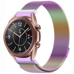 Bracelet de montre en métal magnétique style bouton Milan, pour Samsung Galaxy Watch 6 Classic, pour Samsung Galaxy Watch5 / 5 Pro, pour Samsung Galaxy Watch4 / 4 Classic 46mm, pour Samsung Galaxy Watch3 41mm