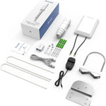 Extenseur WiFi extérieur étanche WAVLINK WN570HP2 300Mbps Répéteur AP sans fil, Prise US, Prise EU