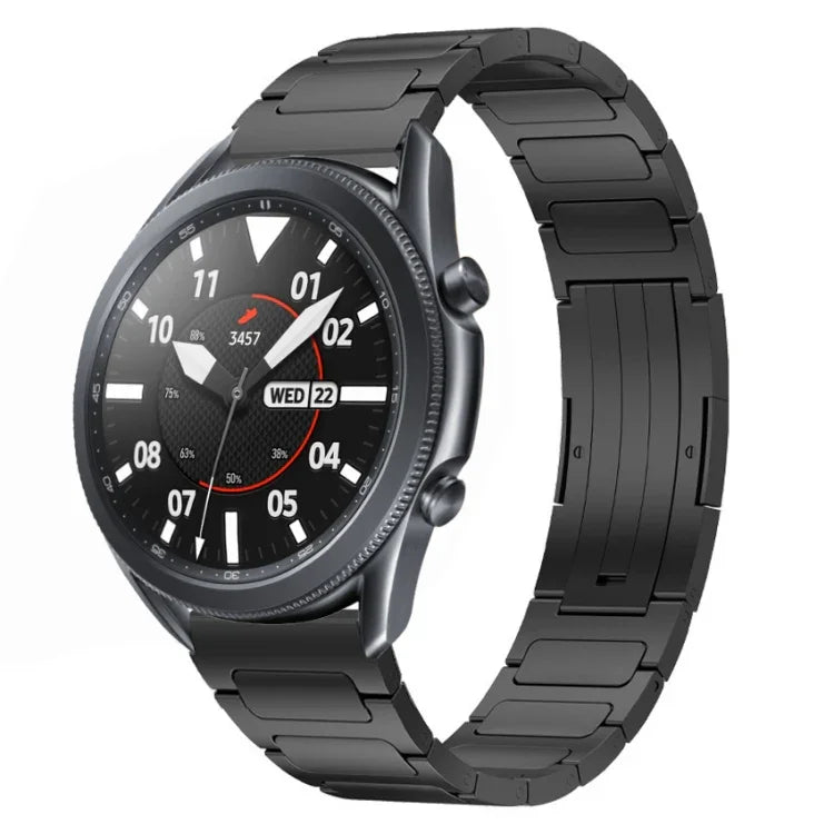 Bracelet de montre en alliage de titane en forme de I de 22 mm, pour Samsung Galaxy Watch3 45 mm, pour Samsung Gear S3 Classic, pour Samsung Gear S3 Frontier