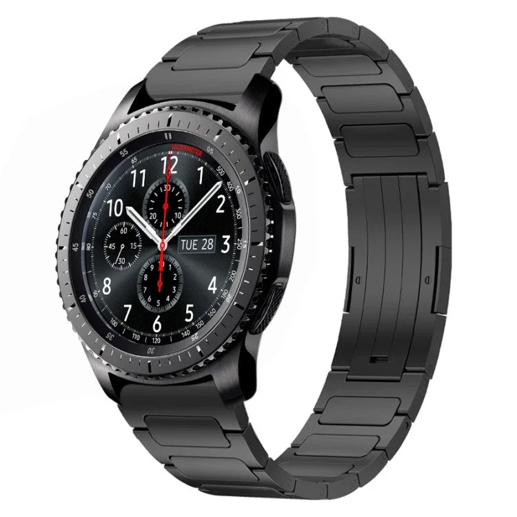 Bracelet de montre en alliage de titane en forme de I de 22 mm, pour Samsung Galaxy Watch3 45 mm, pour Samsung Gear S3 Classic, pour Samsung Gear S3 Frontier