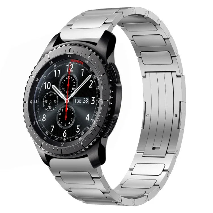 Bracelet de montre en alliage de titane en forme de I de 22 mm, pour Samsung Galaxy Watch3 45 mm, pour Samsung Gear S3 Classic, pour Samsung Gear S3 Frontier