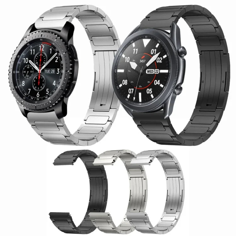 Bracelet de montre en alliage de titane en forme de I de 22 mm, pour Samsung Galaxy Watch3 45 mm, pour Samsung Gear S3 Classic, pour Samsung Gear S3 Frontier