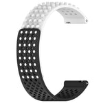 Bracelet de montre en silicone respirant à trous 20mm avec points 3D, pour Samsung Galaxy Watch 6 Classic 43mm, pour Samsung Galaxy Watch 5 Pro édition golf, pour Samsung Galaxy Watch 5 édition golf