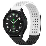 Bracelet de montre en silicone respirant à trous 20mm avec points 3D, pour Samsung Galaxy Watch 6 Classic 43mm, pour Samsung Galaxy Watch 5 Pro édition golf, pour Samsung Galaxy Watch 5 édition golf
