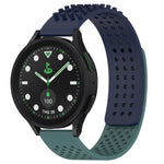 Bracelet de montre en silicone respirant à trous 20mm avec points 3D, pour Samsung Galaxy Watch 6 Classic 43mm, pour Samsung Galaxy Watch 5 Pro édition golf, pour Samsung Galaxy Watch 5 édition golf