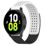 Bracelet de montre en silicone respirant à trous 20mm avec points 3D, pour Samsung Galaxy Watch 5 44mm, pour Samsung Galaxy Watch 5 Pro 45mm, pour Samsung Galaxy Watch 5 40mm