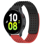 Bracelet de montre en silicone respirant à trous 20mm avec points 3D, pour Samsung Galaxy Watch 5 44mm, pour Samsung Galaxy Watch 5 Pro 45mm, pour Samsung Galaxy Watch 5 40mm