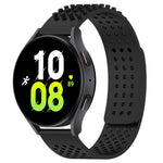 Bracelet de montre en silicone respirant à trous 20mm avec points 3D, pour Samsung Galaxy Watch 5 44mm, pour Samsung Galaxy Watch 5 Pro 45mm, pour Samsung Galaxy Watch 5 40mm