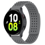 Bracelet de montre en silicone respirant à trous 20mm avec points 3D, pour Samsung Galaxy Watch 5 44mm, pour Samsung Galaxy Watch 5 Pro 45mm, pour Samsung Galaxy Watch 5 40mm