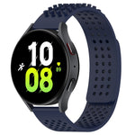 Bracelet de montre en silicone respirant à trous 20mm avec points 3D, pour Samsung Galaxy Watch 5 44mm, pour Samsung Galaxy Watch 5 Pro 45mm, pour Samsung Galaxy Watch 5 40mm