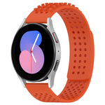 Bracelet de montre en silicone respirant à trous 20mm avec points 3D, pour Samsung Galaxy Watch 5 44mm, pour Samsung Galaxy Watch 5 Pro 45mm, pour Samsung Galaxy Watch 5 40mm
