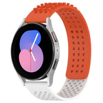 Bracelet de montre en silicone respirant à trous 20mm avec points 3D, pour Samsung Galaxy Watch 5 44mm, pour Samsung Galaxy Watch 5 Pro 45mm, pour Samsung Galaxy Watch 5 40mm
