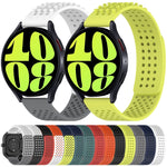 Bracelet de montre en silicone respirant à trous 20mm avec points 3D, pour Samsung Galaxy Watch 5 44mm, pour Samsung Galaxy Watch 5 Pro 45mm, pour Samsung Galaxy Watch 5 40mm