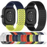 Bracelet de montre en silicone respirant à trous 20mm avec points 3D, pour Samsung Galaxy Watch 6 Classic 47mm, pour Samsung Galaxy Watch 6 44mm, pour Samsung Galaxy Watch 6 40mm