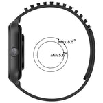 Bracelet de montre en silicone à pois 3D respirants avec trous de 20 mm, pour Samsung Galaxy Watch 4 Classic 42 mm, pour Samsung Galaxy Watch Active 2 44 mm, pour Samsung Galaxy Watch Active 2 40 mm