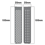 Bracelet de montre en silicone à pois 3D respirants avec trous de 20 mm, pour Samsung Galaxy Watch 4 Classic 42 mm, pour Samsung Galaxy Watch Active 2 44 mm, pour Samsung Galaxy Watch Active 2 40 mm