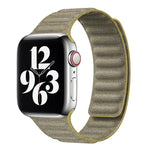 Bracelet de montre magnétique en denim, pour Apple Watch 6 40mm, pour Apple Watch 6 44mm, pour Apple Watch 5 44mm, pour Apple Watch 5 40mm, pour Apple Watch 4 44mm, pour Apple Watch 4 40mm, pour Apple Watch 3 38mm, pour Apple Watch 3 42mm