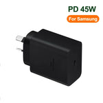 Chargeur rapide M135 PPS / PD 45W USB-C / Type-C, prise AU, prise AU