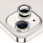 Film en verre trempé ENKAY Hat-Prince Glitter pour lentille arrière en alliage d'aluminium, pour iPhone 17 Pro / 17 Pro Max, pour iPhone 17, pour iPhone Air, pour iPhone 15 Pro / 15 Pro Max, pour iPhone 15 / 15 Plus