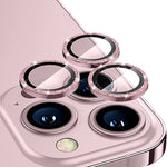 Film en verre trempé ENKAY Hat-Prince Glitter pour lentille arrière en alliage d'aluminium, pour iPhone 17 Pro / 17 Pro Max, pour iPhone 17, pour iPhone Air, pour iPhone 15 Pro / 15 Pro Max, pour iPhone 15 / 15 Plus