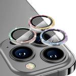 Film en verre trempé ENKAY Hat-Prince Glitter pour lentille arrière en alliage d'aluminium, pour iPhone 17 Pro / 17 Pro Max, pour iPhone 17, pour iPhone Air, pour iPhone 15 Pro / 15 Pro Max, pour iPhone 15 / 15 Plus
