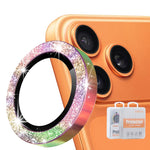 Film en verre trempé ENKAY Hat-Prince Glitter pour lentille arrière en alliage d'aluminium, pour iPhone 17 Pro / 17 Pro Max, pour iPhone 17, pour iPhone Air, pour iPhone 15 Pro / 15 Pro Max, pour iPhone 15 / 15 Plus