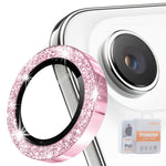 Film en verre trempé ENKAY Hat-Prince Glitter pour lentille arrière en alliage d'aluminium, pour iPhone 17 Pro / 17 Pro Max, pour iPhone 17, pour iPhone Air, pour iPhone 15 Pro / 15 Pro Max, pour iPhone 15 / 15 Plus
