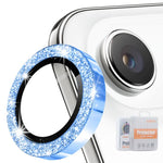 Film en verre trempé ENKAY Hat-Prince Glitter pour lentille arrière en alliage d'aluminium, pour iPhone 17 Pro / 17 Pro Max, pour iPhone 17, pour iPhone Air, pour iPhone 15 Pro / 15 Pro Max, pour iPhone 15 / 15 Plus