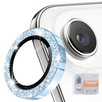 Film en verre trempé ENKAY Hat-Prince Glitter pour lentille arrière en alliage d'aluminium, pour iPhone 17 Pro / 17 Pro Max, pour iPhone 17, pour iPhone Air, pour iPhone 15 Pro / 15 Pro Max, pour iPhone 15 / 15 Plus