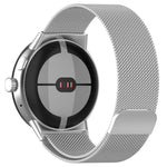 Bracelet de montre Milan magnétique en acier maillé, Pour Google Pixel Watch 2