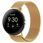 Bracelet de montre Milan magnétique en acier maillé, Pour Google Pixel Watch 2