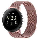 Bracelet de montre Milan magnétique en acier maillé, Pour Google Pixel Watch 2