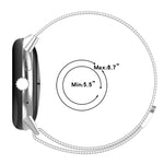 Bracelet de montre Milan magnétique en acier maillé, Pour Google Pixel Watch 2