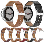 Bracelet de montre en cuir gaufré de première qualité, pour Google Pixel Watch 4 / 3 / 2 / 1 41mm