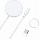 Chargeur sans fil magnétique MagSafe DS-WXC103 15 W Max pour iPhone 15/14/13 / AirPods Pro, sans adaptateur, WXC103