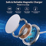 Chargeur sans fil magnétique MagSafe DS-WXC103 15 W Max pour iPhone 15/14/13 / AirPods Pro, sans adaptateur, WXC103