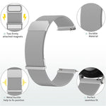 Milan Dual Mmagnetic Steel Mesh Watch Band, For Huawei Watch GT 4 41mm