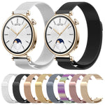 Milan Magnetic Steel Mesh Watch Band, For Huawei Watch GT4 46mm, For Huawei Watch GT4 41mm