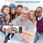 Microphones cravate sans fil pour iPhone / Android, 2 en 1, 3 en 1