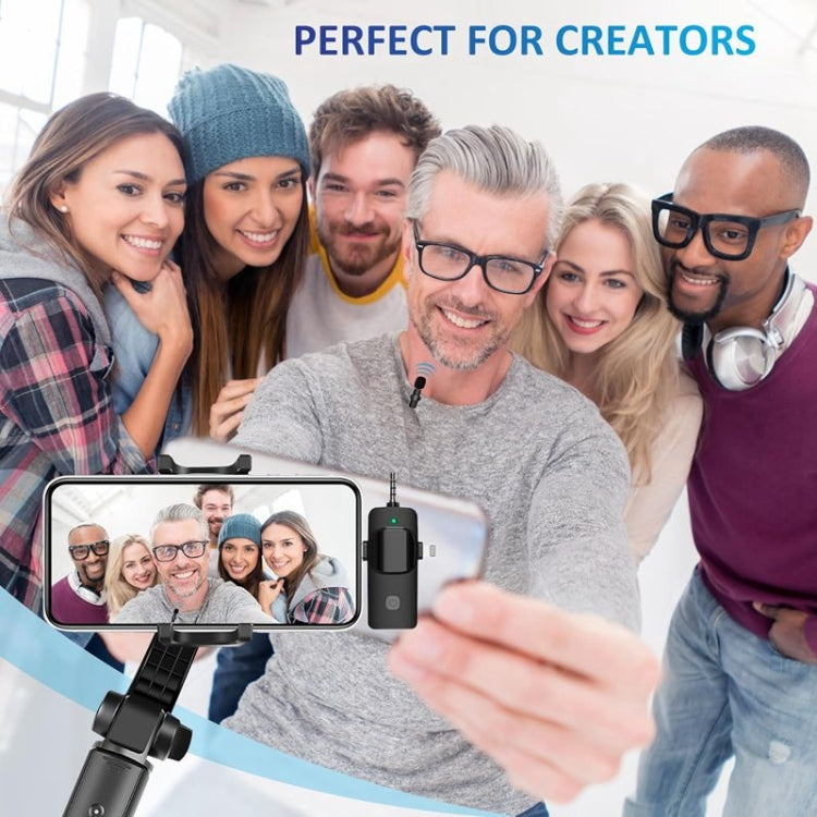 Microphones cravate sans fil pour iPhone / Android, 2 en 1, 3 en 1