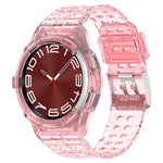 Bracelet de montre intégré en TPU Glacier, Pour Samsung Galaxy Watch6 Classic 43mm R950