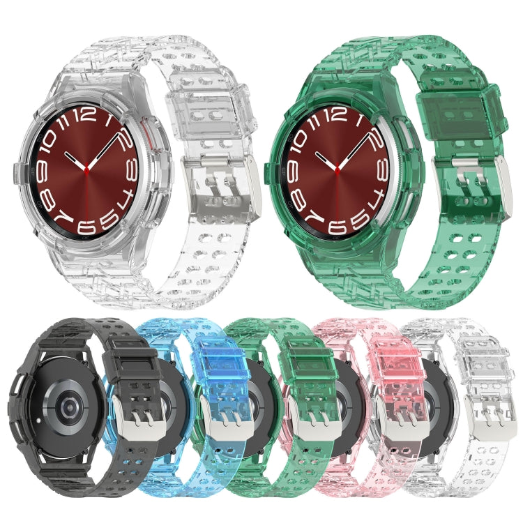 Bracelet de montre intégré en TPU Glacier, Pour Samsung Galaxy Watch6 Classic 43mm R950