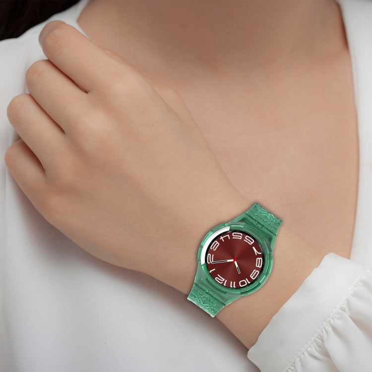 Bracelet de montre intégré en TPU Glacier, Pour Samsung Galaxy Watch6 Classic 43mm R950