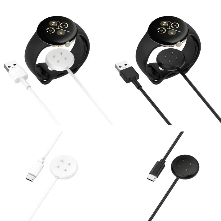 Câble de recharge pour montre connectée à interface USB, longueur : 1m, pour Google Pixel Watch 2